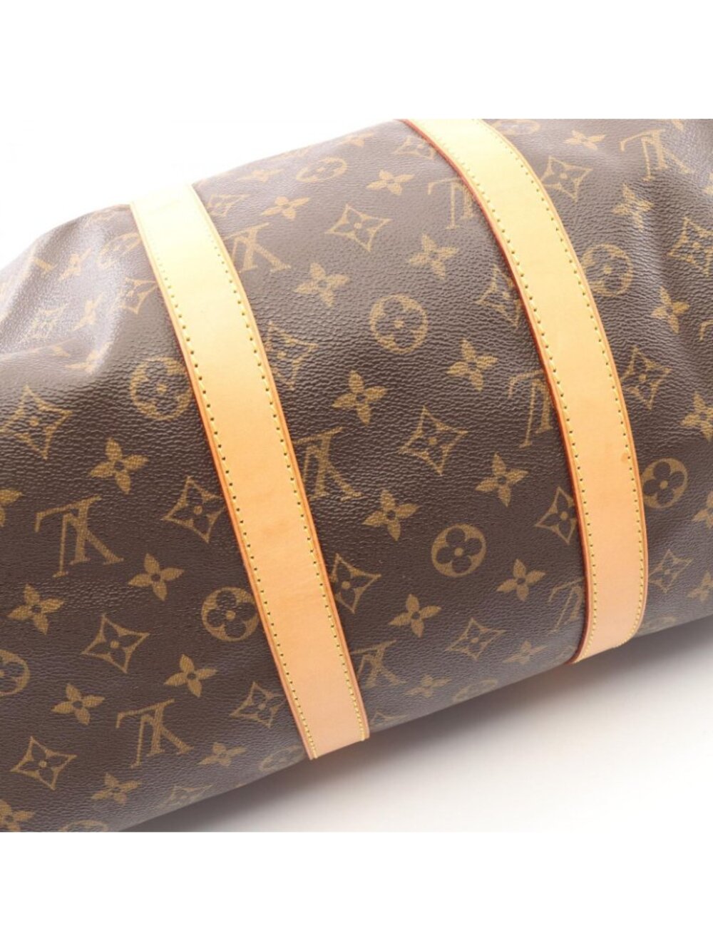 ★SOLD★ Louis Vuitton Boston Bag Keepall Bandouliere 45 2-Way Canvas Leather - Picture 7 of 10